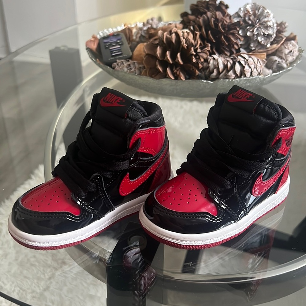 Toddler jordan patent Bred 6C